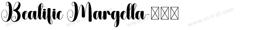 Beatific Margella字体转换